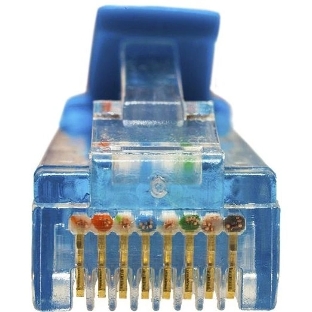 Патч-корд Suprlan 10-0148 UTP RJ-45 вил.-вилка RJ-45 cat.5e 2м синий LSZH 24AWG
