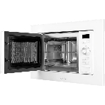 Микроволновая печь встраиваемая MONSHER 201 W 20 л, 800-1250 Вт, гриль, 8 программ, белый, фото12