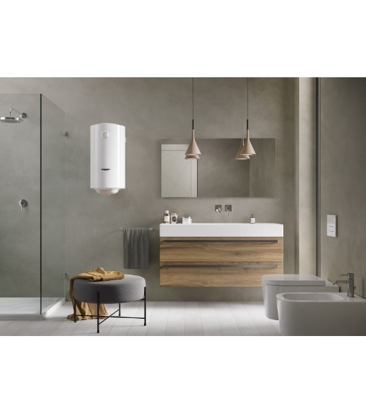 Водонагреватель электрический Ariston DUNE1 R 80 V 1,5K SLIM PL белый, накопительный, 80 л, 1,5 кВт
