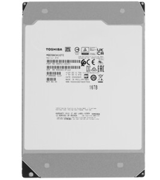 Жесткий диск Toshiba Enterprise HDD 3.5' SATA 16Tb, 7200 rpm, 512MB buffer, MG09ACA16TE, 1 year