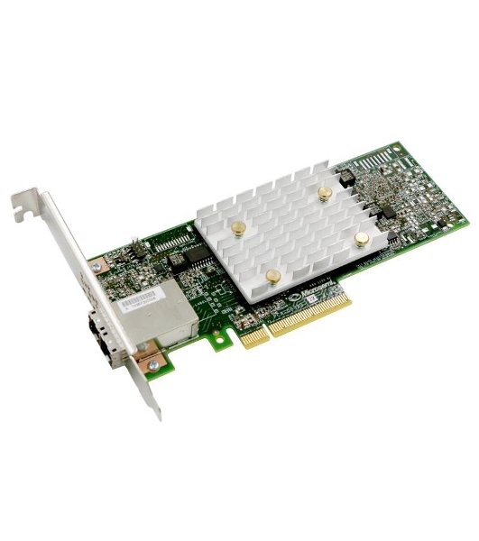 Контроллер Microsemi Adaptec HBA 1100-8e Single,8 external ports,PCIe Gen3,x8, FlexConfig