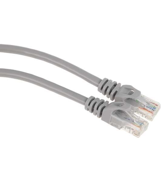 Патч-корд Premier NA102-UTP-C6-2M 10 Гбит/с UTP 4 пары cat.6 CCA molded 2м серый RJ-45 (m)-RJ-45 (m)