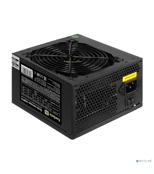 Блок питания ExeGate 550PPE (EX282072RUS-PC), 550Вт, 120мм, черный
