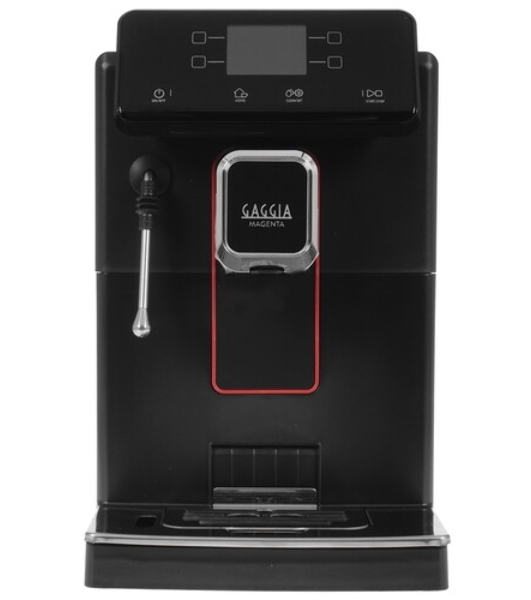 Кофемашина автоматическая Gaggia MAGENTA PLUS BK 8700/01 черный, исп. кофе - молотый/зерновой, 1.8 л, 1500 Вт, 15 бар
