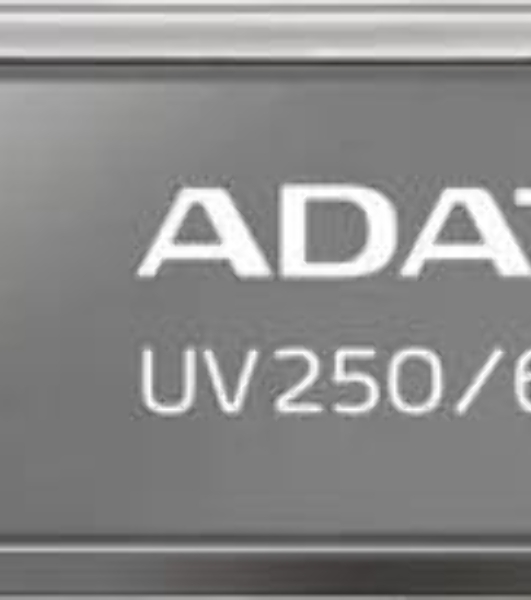 Флешка USB ADATA UV250 (AUV250-64G-RBK), 64Gb, USB 2.0, R/W 25/10, черный