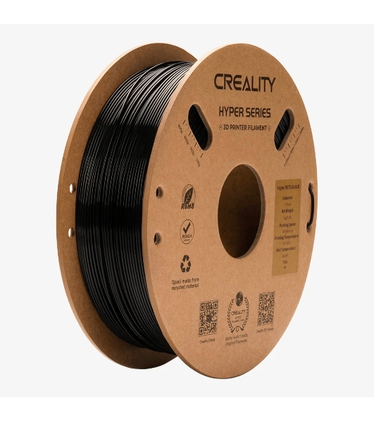 Пластик для принтера 3D Creality 3301030035 CR-PETG d1.75мм 1кг черный