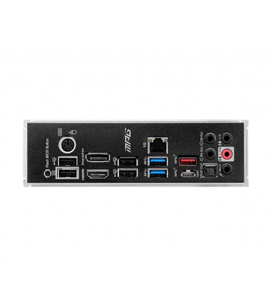 Материнская плата MSI MPG B550 GAMING PLUS, AM4, AMD B550, 4xDDR4, 6xSATA, 2xM.2, 1xPCI-E 4.0 x16, 1xPCI-E 3.0 x4, 2xPCI-E x1, 1xHDMI, 1xDP, 1x 1Gb LAN, 4xUSB-A 2.0, 2xUSB-A 3.2 Gen 1, 1xUSB-A 3.2 Gen 2, 1xUSB-C 3.2 Gen 2, 5x3.5 мм, 7.1, ATX