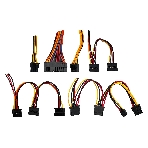 Блок питания серверный 600W ExeGate (ServerPRO-2U-600ADS) APFC, унив. для 2U, 24pin, 2*8pin, 3xSATA, 5xIDE, фото3