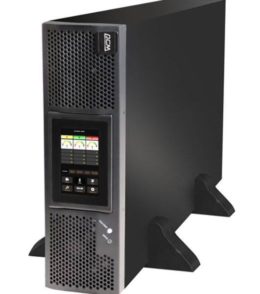 Источник бесперебойного питания Powercom VGD-II-15K33RM 15000Вт 15000ВА черный