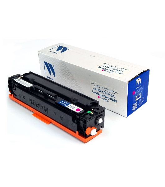 Картридж лазерный NVPrint совместимый NV-CF403X/CF543X/045H/054H Magenta универсальные для HP/Canon Color LaserJet Pro M252/M274/M254/M280/611C/MF631C/LBP-620/MF-640 (2500k)