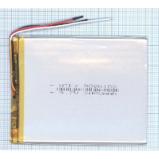 Аккумулятор Li-Pol (батарея) 3x80x100мм 3pin 3.7V/3000mAh