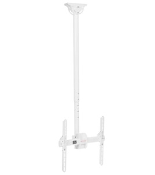 Кронштейн для телевизора Arm Media LCD-1700 белый, 26'-65' макс. 55 кг, потолочный, наклон