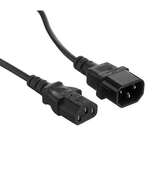 Кабель монитор-компьютер (UPS->уст-во) ExeGate Power EC-10P (С13->С14) VDE-250V-3*0,75-CU, 10A, 10м