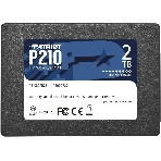 Накопитель SSD Patriot P210, 2Tb, SATA III, 2.5', R/W 520/430, фото 1