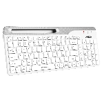 Клавиатура беспроводная A4Tech Fstyler FBK25, USB, Bluetooth/Радиоканал, белый/серый, фото30