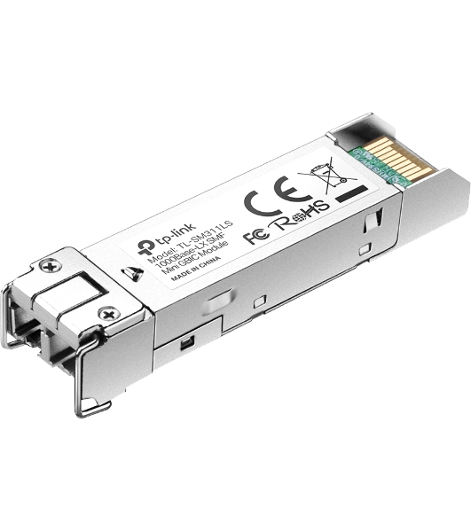 Сетевое оборудование TP-Link SMB TL-SM311LS Gigabit SFP module, Single-mode, MiniGb,IC, LC interface, Up to 10km distance