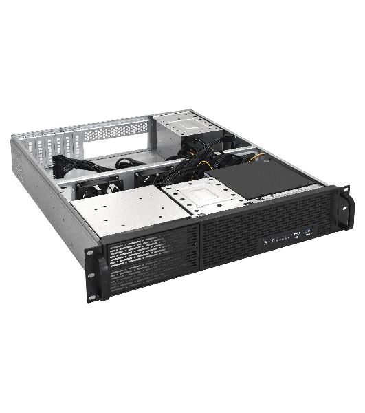 Серверный корпус ExeGate Pro EX293340RUS 2U550-06/2U2088 (RM 19', высота 2U, глубина 550, БП 1200ADS, USB)