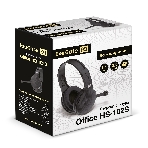 Гарнитура ExeGate Office HS-102S чёрный, проводная, 3.5 мм, накладные, регулятор громкости, фото17