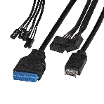 Компьютерный корпус Miditower ExeGate XP-334UC-XP500 (ATX, XP500 с вент. 12см, 1хUSB/1хUSB 3.0/1хTypeC, аудио, черный), фото4