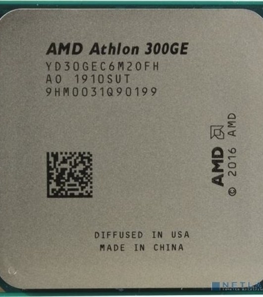 Процессор AMD Athlon 300GE Soc-AM4 3.4GHz OEM