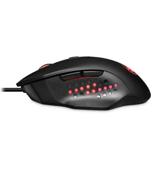 Мышь проводная Redragon Gainer черный, 3200 dpi, USB, кнопки - 6