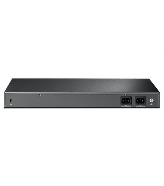 Коммутатор TP-Link JetStream 24-портовый управляемый SFP уровня 2+, 20 гигабитных SFP-портов и 4 гигабитных комбинированных порта SFP/RJ45