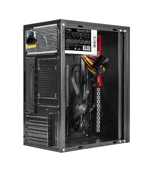 Компьютерный корпус Minitower ExeGate BAA-403U2-UNS350 (mATX, БП UNS350 с вент. 12см, 1*USB/2*USB 3.0, HD Audio, черный)