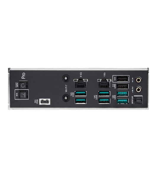 Материнская плата ASUS Pro WS TRX50-SAGE WIFI, sTR5, AMD TRX50, 4xDDR5, 4xSATA, 3xM.2, 1xSlimSAS, 1xPCI-E 5.0 x8, 1xPCI-E 4.0 x16, 1xPCI-E 4.0 x4, 2x 10Gb LAN, 2xUSB-A 2.0, 6xUSB-A 3.2 Gen 2, 1xUSB-C 3.2 Gen 2x2, 2x3.5 мм, 5.1, E-ATX