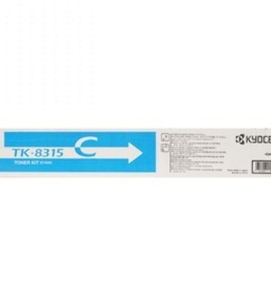 Картридж лазерный Kyocera TK-8315C (1T02MVCNL0) голубой для TASKalfa 2550ci 6000 стр.