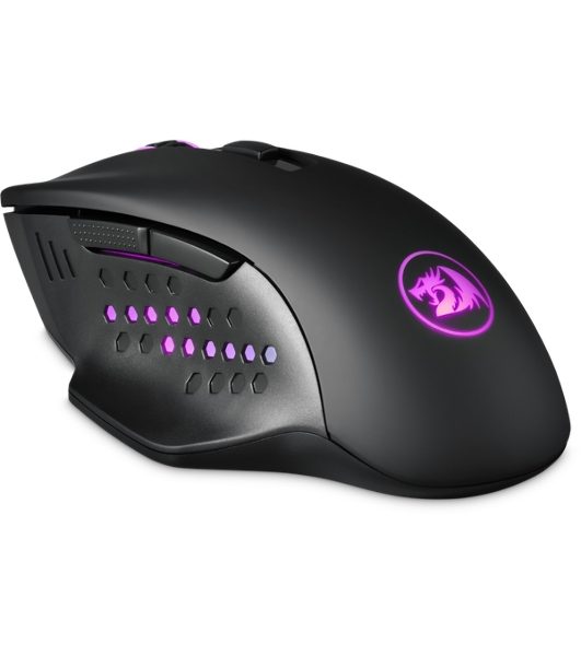Мышь проводная Redragon Gainer черный, 3200 dpi, USB, кнопки - 6