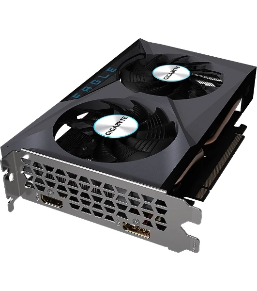 Видеокарта Gigabyte PCI-E GV-R65XTEAGLE-4GD AMD Radeon RX 6500XT 4096Mb 64 GDDR6 2900/12000 HDMIx1 DPx1 HDCP Ret