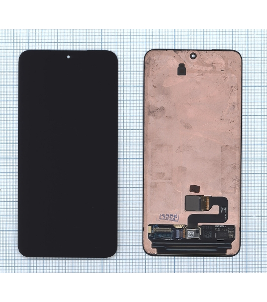 Дисплей для Samsung Galaxy S23 SM-S911B в сборе с тачскрином черный orig