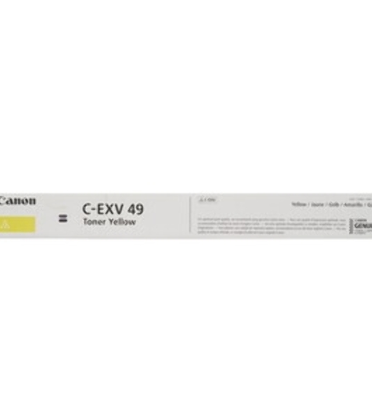 Картридж лазерный Canon C-EXV49Y (8527B002) желтый (19 000 стр.) для iR-ADV C33xx