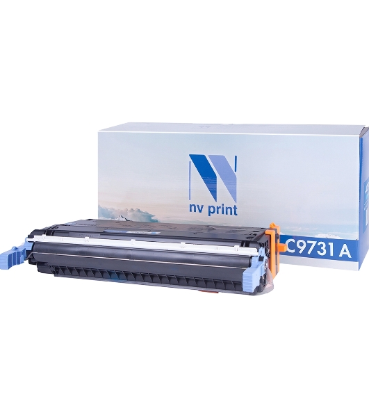 Картридж лазерный NVPrint совместимый HP C9731A Cyan для LJ Color 5500/5550 (12000k)