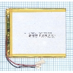 Аккумулятор Li-Pol (батарея) 3x75x95мм 2pin 3.7V/3000mAh, фото 1