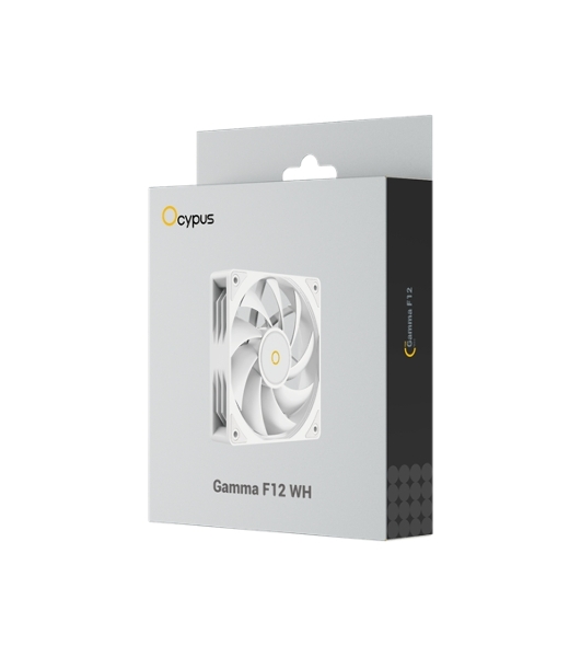 Вентилятор для корпуса Ocypus Gamma F12 WH/White/3pin