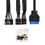 Компьютерный корпус Minitower ExeGate BAA-403U2-UNS350 (mATX, БП UNS350 с вент. 12см, 1*USB/2*USB 3.0, HD Audio, черный), фото3