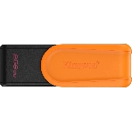 Флешка USB Kingston DataTraveler Exodia S (DTXS/256Gb), 256Gb, USB 3.2 Gen 1, R/W 70/25, оранжевый/черный, фото3