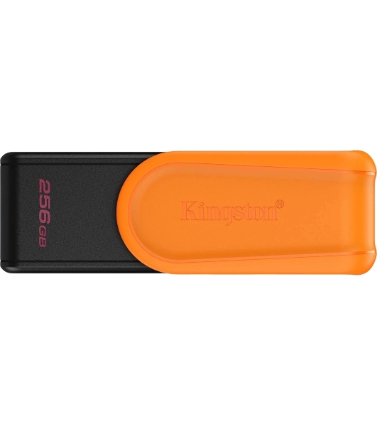 Флешка USB Kingston DataTraveler Exodia S (DTXS/256Gb), 256Gb, USB 3.2 Gen 1, R/W 70/25, оранжевый/черный