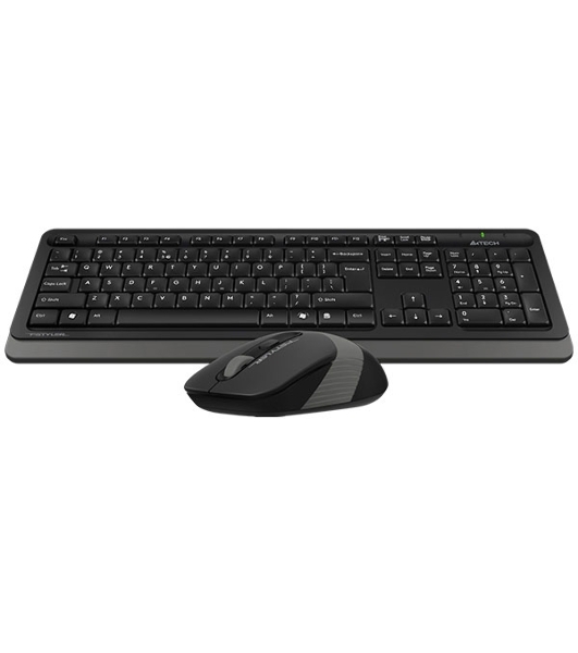 Комплект клавиатура+мышь A4Tech FStyler FG1010 беспроводной, USB, 2000 DPI, чёрный