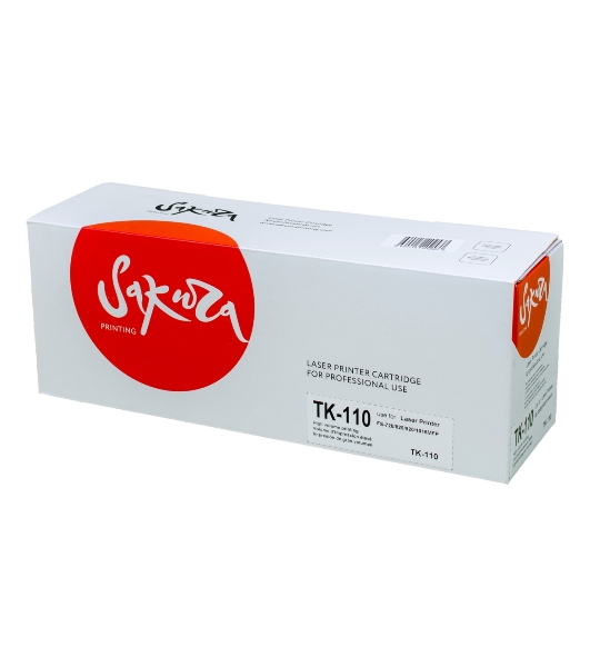 Картридж Sakura TK110/111/112/113 для Kyocera Mita FS-720/820/920/1016MFP, черный, 7200 к.