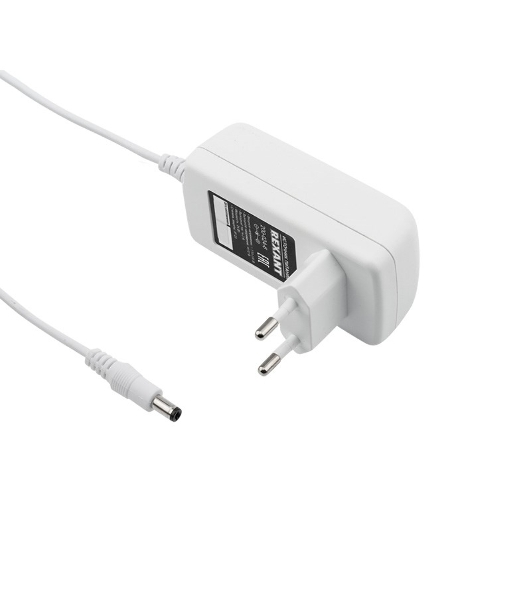 Источник питания Rexant 12 V 24 W с DC разъемом подключения 5.5х2.1, белый корпус (IP23)
