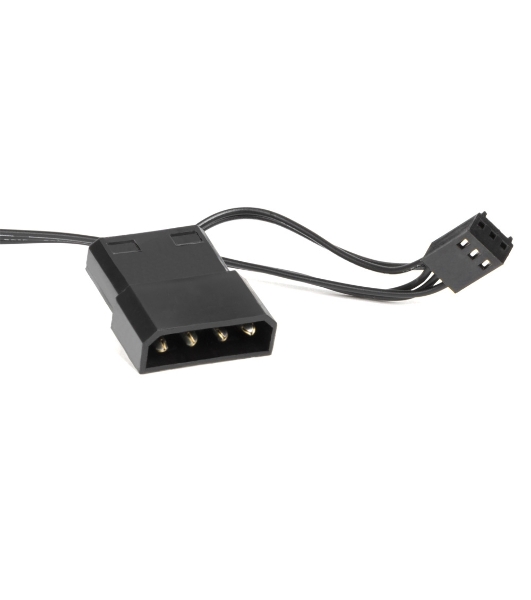 Вентилятор для корпуса Crown CMCF-12025S-1223 черный/оранжевый, 120 мм, 1650 об/мин, 28 дБ, 3 pin