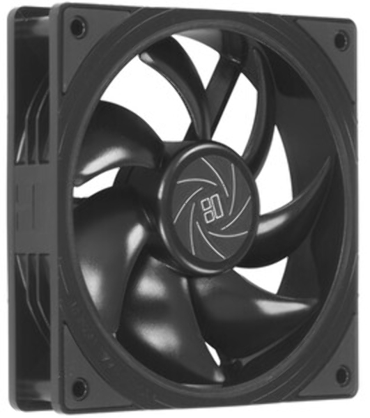 Кулер для корпуса Thermalright TL-S12R Reverse (120x120x25mm, 4-pin PWM, ARGB, 47.6CFM, 23.2dBA, 1500RPM, черный)