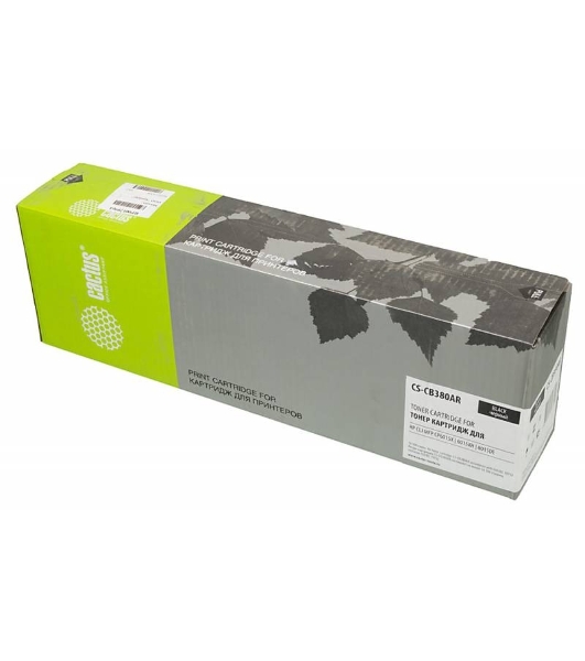 Картридж лазерный Cactus CS-CB380AR черный для CLJ MFP CP6015X/6015XH/6015DE (16500 стр.)