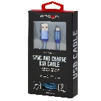 Кабель Crown USB - USB Type-C CMCU-3072C blue, фото4