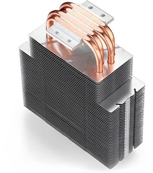 Кулер Deepcool GAMMAXX 400 BLUE BASIC серебристый 120мм алюминий+медь 1500rpm 30db 4-pin 130W 154мм