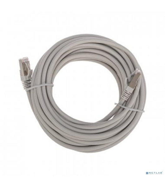 Патч-корд S/FTP Rexant cat.6a (10G), RJ45-RJ45, неэкранированный, 28AWG, LSZH, серый, 7 м