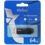 Флешка USB Netac US11 черный 64Gb USB Type-A + USB Type-C, metal/plastic case, фото10