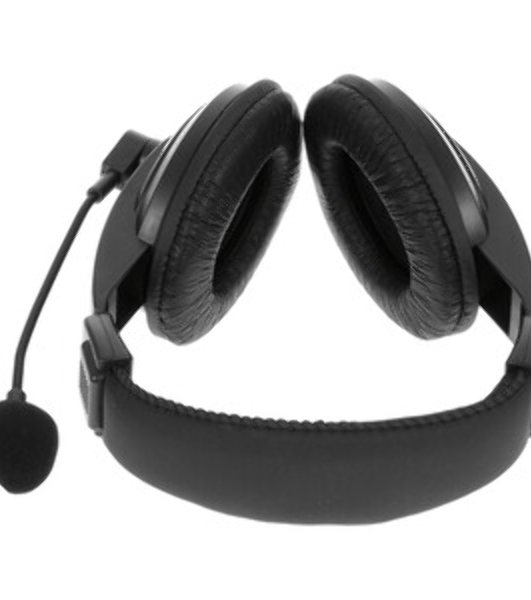 Гарнитура Ritmix RH-540M чёрный, проводная, USB
